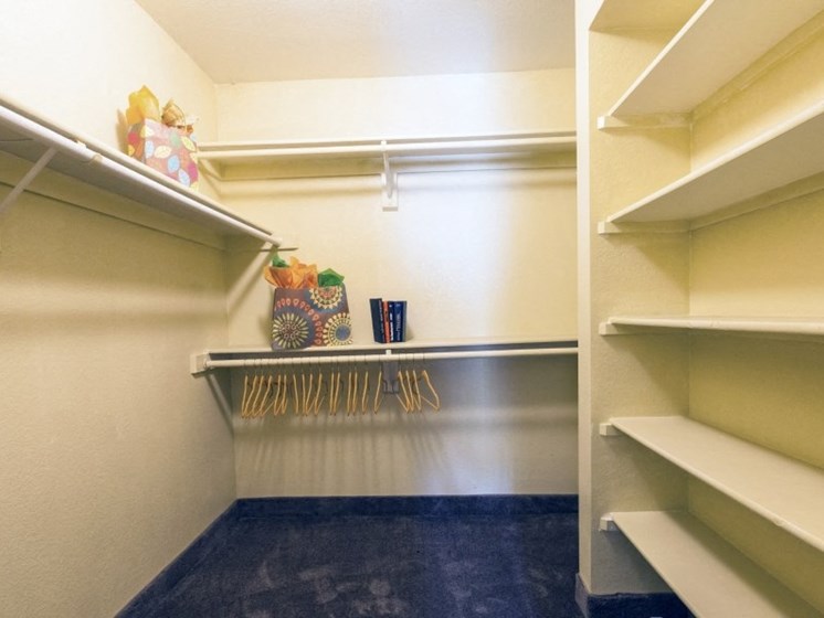 Walk-In Closet (Non-Renovated Apartment) at Presidio North Apartments in Phoenix, AZ